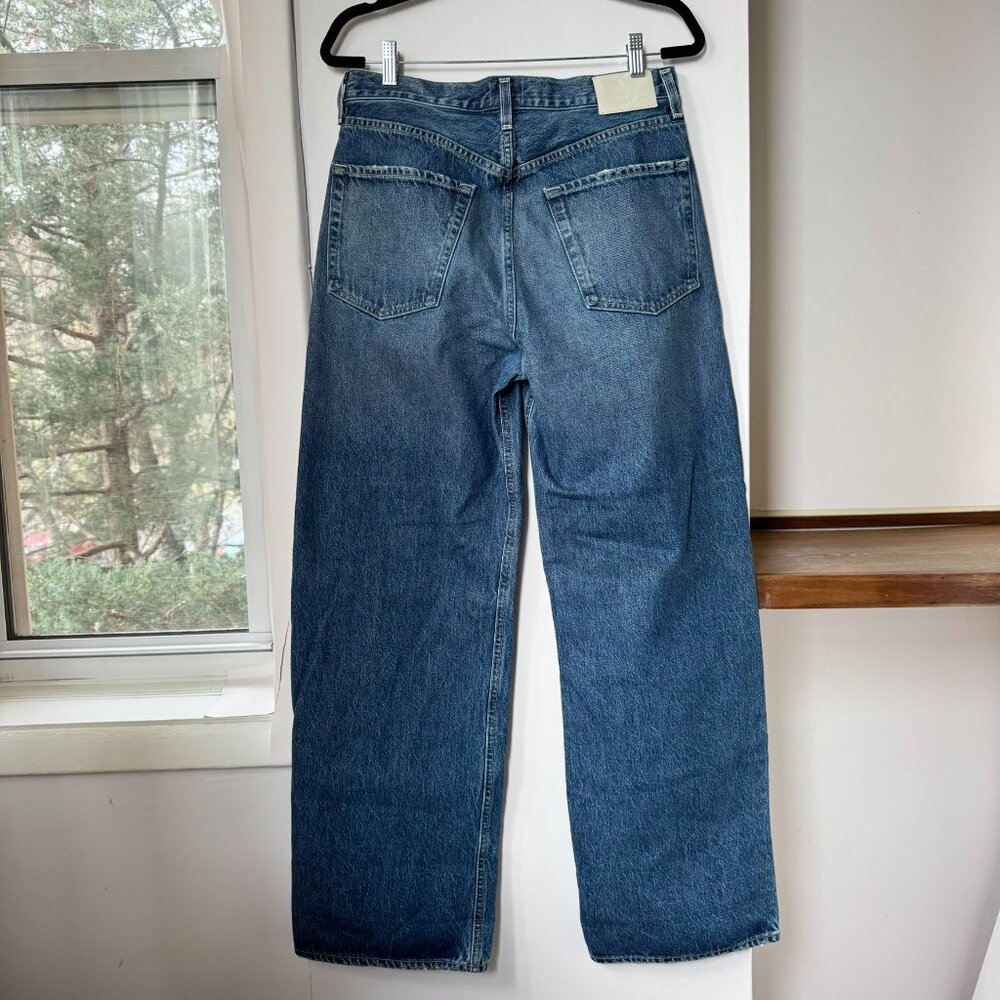 Citizens of Humanity Ayla Baggy Cuffed Crop Wide Leg Jeans Claremont 29 - Picture 10 of 13